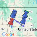 Google Map: America's National Parks