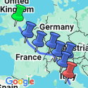 Google Map: European Highlights