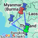 Google Map: Independent Highlights of Thailand