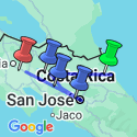 Google Map: Independent Costa Rica Wonders with Tortuguero & Guanacaste