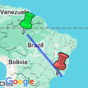 Google Map: Independent Rio de Janeiro City Stay with Brazil's Amazon