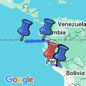 Google Map: Independent Galapagos at the Finch Bay Resort & Peru with Ecuador's Amazon