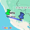 Google Map: Independent Peru Highlights