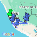 Google Map: Peru Escape with Nazca Lines