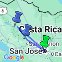 Google Map: Costa Rica Escape