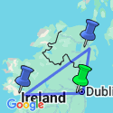Google Map: North of Ireland Escape
