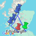 Google Map: Scottish Highlands Escape