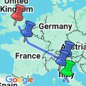 Google Map: European Escape with London