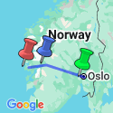 Google Map: Norwegian Fjords Escape