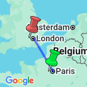 Google Map: Independent Paris & London City Stay