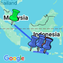 Google Map: Gems of Indonesia: From Bali to Java with Singapore