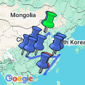 Google Map: Best of China & the Yangtze River with Hong Kong