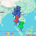 Google Map: Enchanting Thailand with Singapore & Phuket