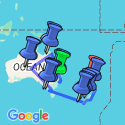 Google Map: Down Under Journey