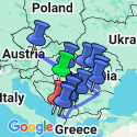 Google Map: Highlights of the Balkans