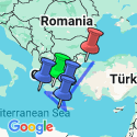 Google Map: Greek Island Adventure with Istanbul