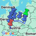 Google Map: Poland, East Germany & World War II
