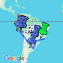 Google Map: South America Discovery