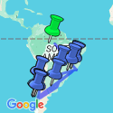 Google Map: South American Odyssey with Amazon