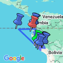 Google Map: Peru Splendors with Galápagos Cruise