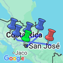 Google Map: Natural Wonders of Costa Rica