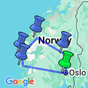 Google Map: Scenic Norway