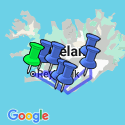 Google Map: Gems of Iceland with Northern Lights