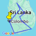 Google Map: Wonders of Sri Lanka