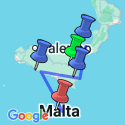 Google Map: Treasures of Sicily and Malta