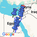 Google Map: Highlights of Egypt & Jordan