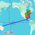 Google Map: Central America Adventure