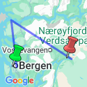 Google Map: Walking the Fjords