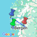 Google Map: Walking the Fjords