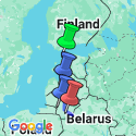 Google Map: Baltic Highlights - Premium Adventure