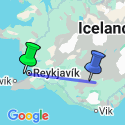 Google Map: Iceland's Laugavegur Trail