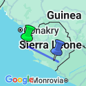 Google Map: Sierra Leone Adventure: History, Culture & Nature