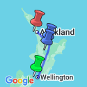 Google Map: One Week in New Zealand: North Island