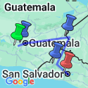 Google Map: Discover Guatemala, Honduras & El Salvador