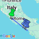 Google Map: Gourmet Rome, Sorrento & Capri