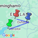 Google Map: Englands Herzstück – die Cotswolds