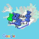 Google Map: Iceland (Winter): Geysers & Glaciers