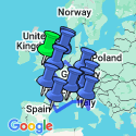 Google Map: Central & Western Europe: City Meets Coast