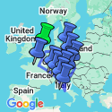 Google Map: Central & Western Europe: Classic Cities