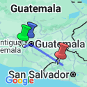 Google Map: Central America: Hike, Bike & Kayak
