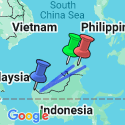 Google Map: Borneo Sabah Wildlife Highlights