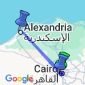 Google Map: Cairo & Alexandria Escape