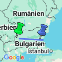 Google Map: Im Süden Bulgariens – Wanderabenteuer zwischen Küste, Klöstern und Kultur