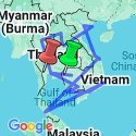 Google Map: Southeast Asia: Hill Tribes, Homestays & Holiday Vibes