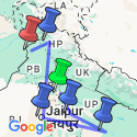 Google Map: India Discovery: Golden Triangle & Himalayan Highlights