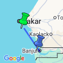 Google Map: Senegal and The Gambia